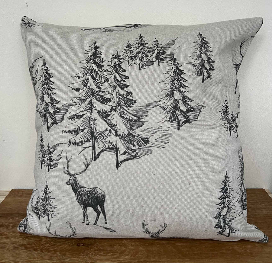 Deko Kissen Winterwald 40x40 cm Märchenwerkstatt