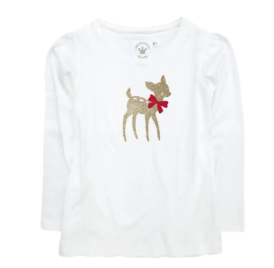 Mädchen T-Shirt Bambi Samt