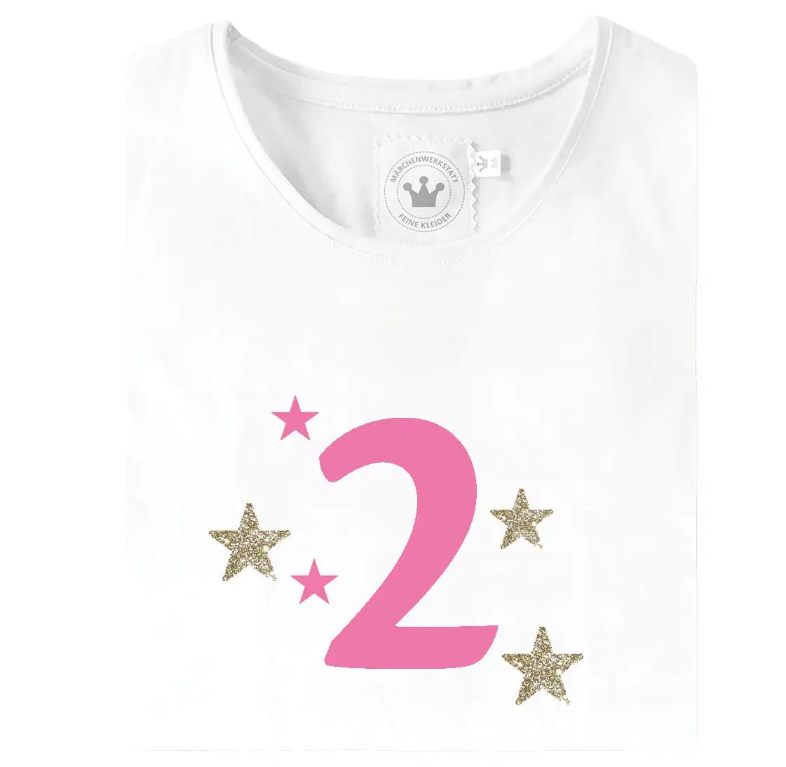 Mädchen T-Shirt 2. Geburtstag