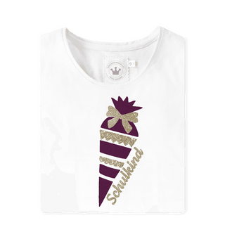 
                    
                      Schulanfang T-Shirt Zuckertüte Gold Samt Glitzer
                    
                  