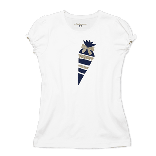 
                    
                      Schulanfang T-Shirt Zuckertüte blau Gold Samt Glitzer
                    
                  