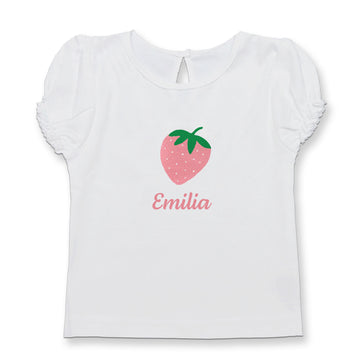 Personalisiertes Mädchen Baby T-Shirt Märchenwerkstatt