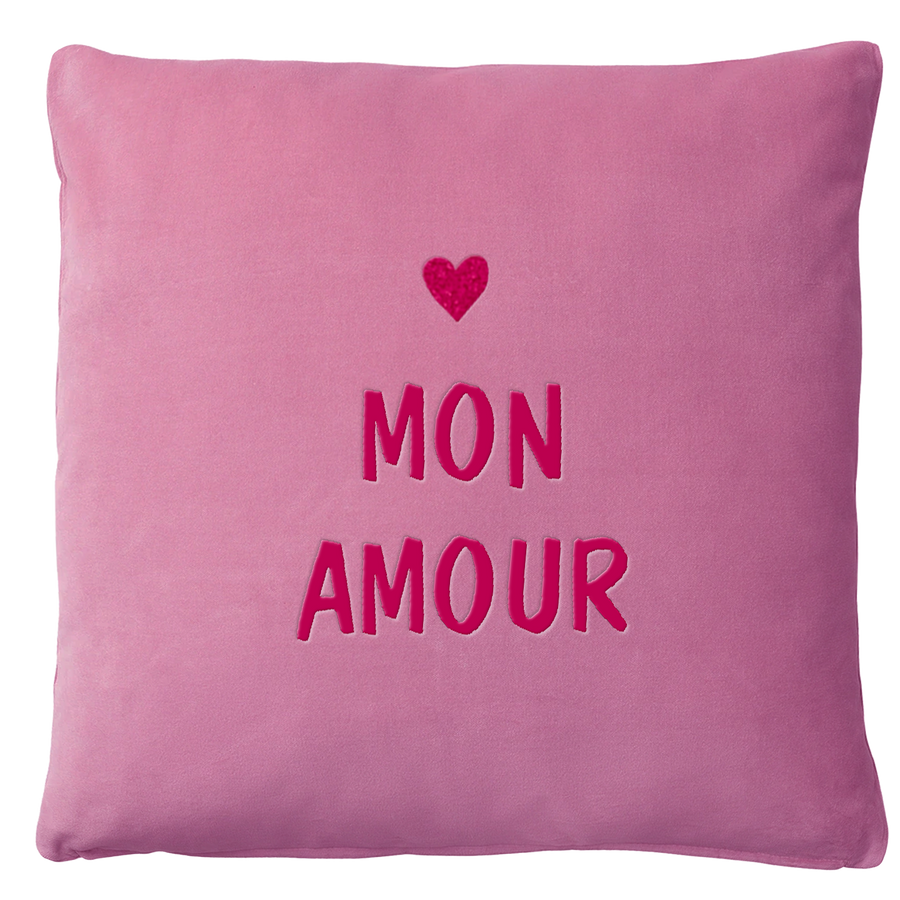 Samtkissen Mon Amour