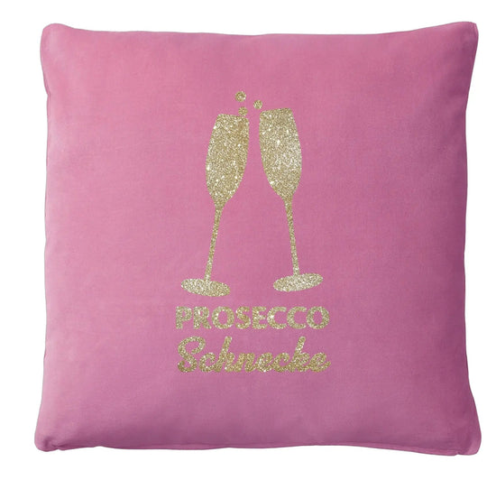 Samtkissen Prosecco Schnecke