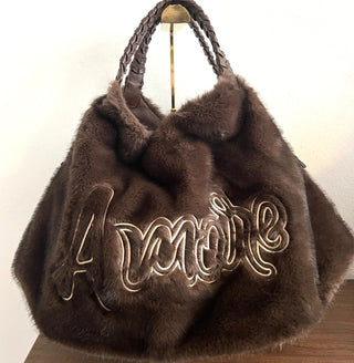 
                    
                      Shopper Tasche Fake Fur schokobraun
                    
                  