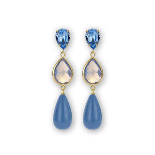 
                    
                      Statement Ohrringe Provence hellblau
                    
                  