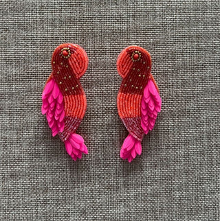 
                    
                      Statement Ohrringe Sommer Papagei pink
                    
                  