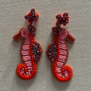 
                    
                      Statement Ohrringe Sommer Seepferdchen orange
                    
                  