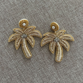 
                    
                      Statement Ohrringe Sommer Palme gold
                    
                  