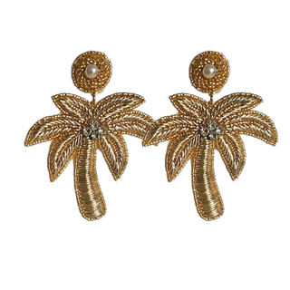
                    
                      Statement Ohrringe Sommer Palme gold
                    
                  