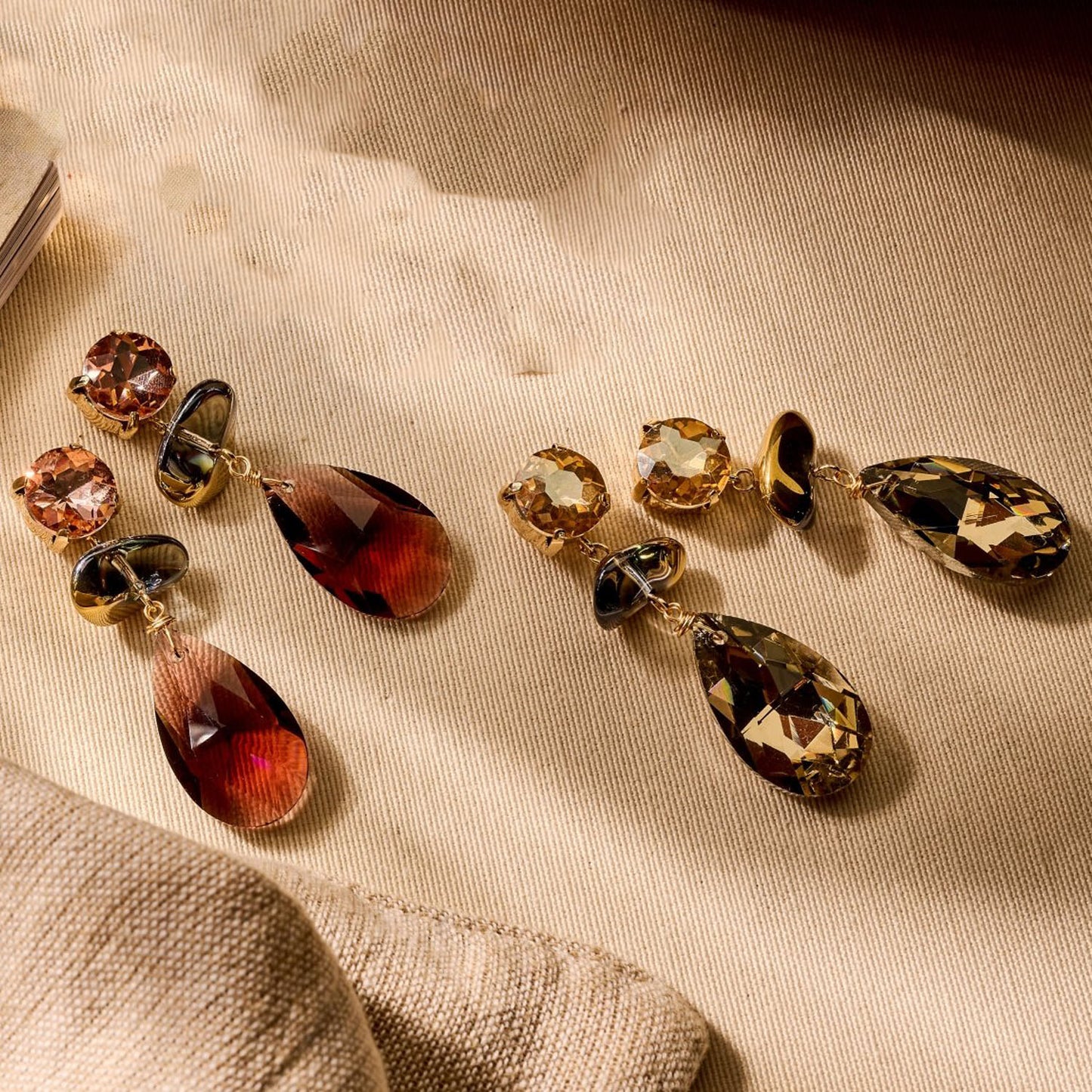 Statement-Ohrringe-Tropfen