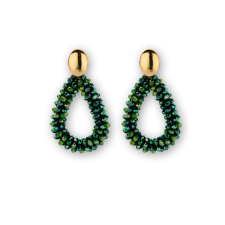 
                    
                      Statement Ohrringe teardrops Stecker dunkelgruen.1
                    
                  