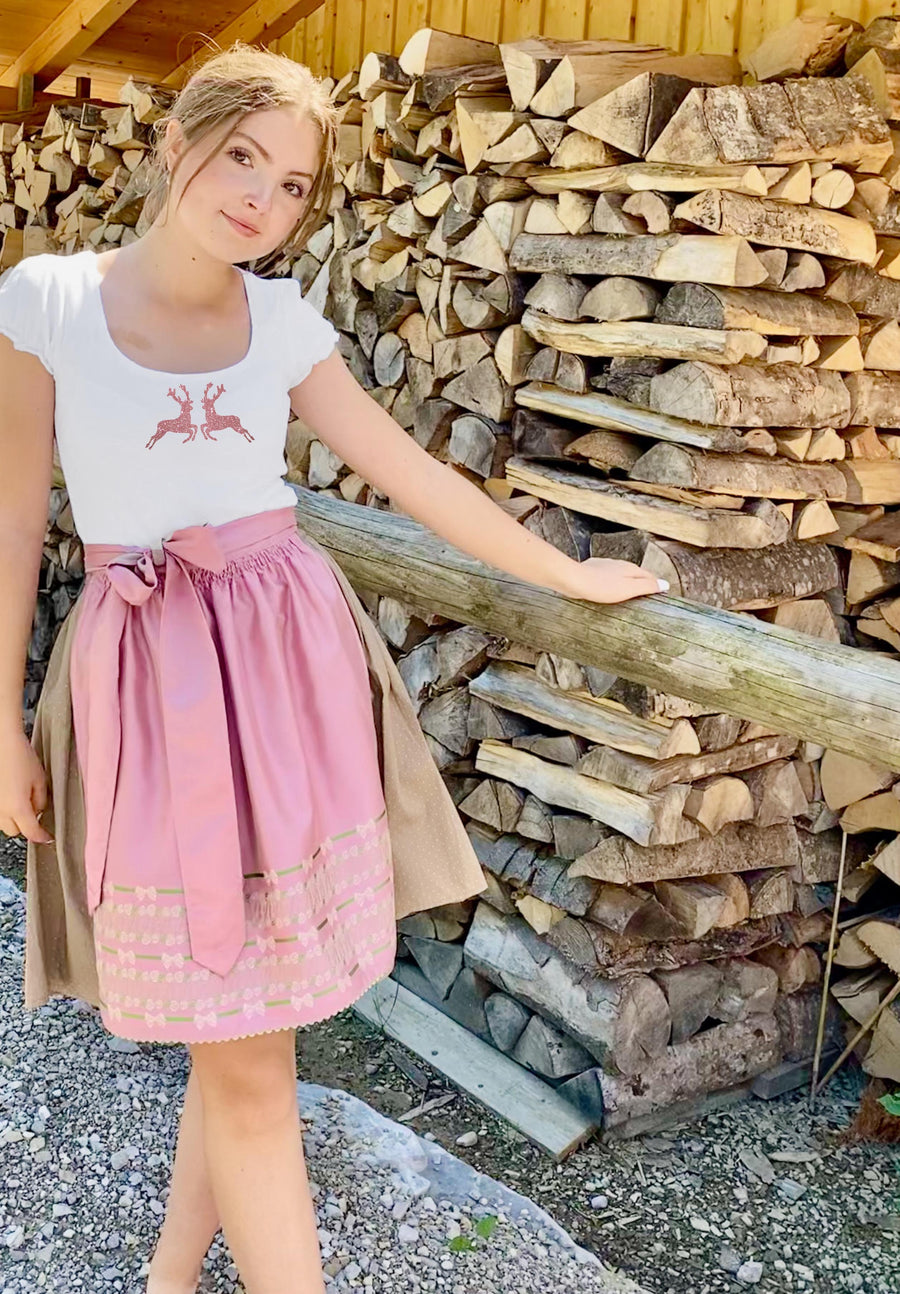 Teenagerdirndl.rosa