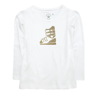 
                    
                      Winter Mädchen T-Shirt Skistiefel Pistenkönigin
                    
                  