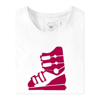 
                    
                      Winter Mädchen T-Shirt Skistiefel Pistenkönigin
                    
                  