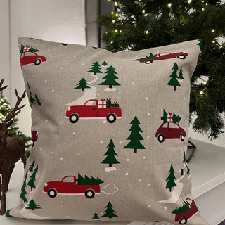 
                    
                      Deko Kissen Weihnachtsauto
                    
                  