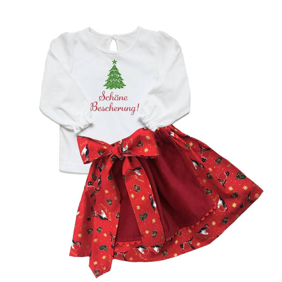 Baby Weihnachtsdirndl Rotkäppchen
