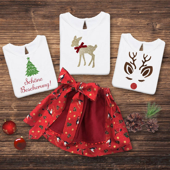 Baby Weihnachtsdirndl Rotkäppchen