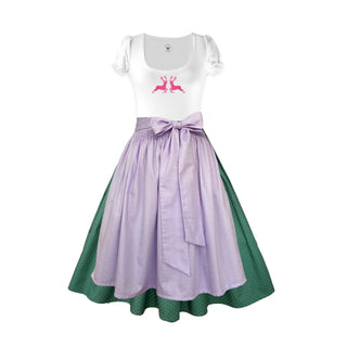 
                    
                      Damen Dirndl Aussee Märchenwerkstatt Damen Dirndl ohne Mieder mit T-Shirt , Rock &amp; Schürze
                    
                  