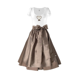 
                    
                      Damen Dirndl Taft Haselnuss
                    
                  