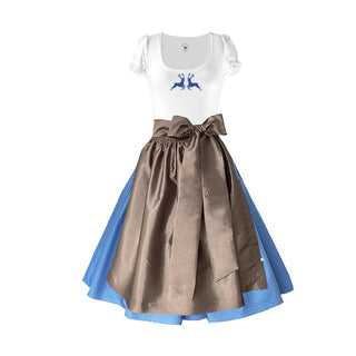 
                    
                      Damen Dirndl Taft Haselnuss
                    
                  