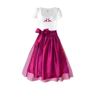 
                    
                      Damen Dirndl Taft Himbeere
                    
                  