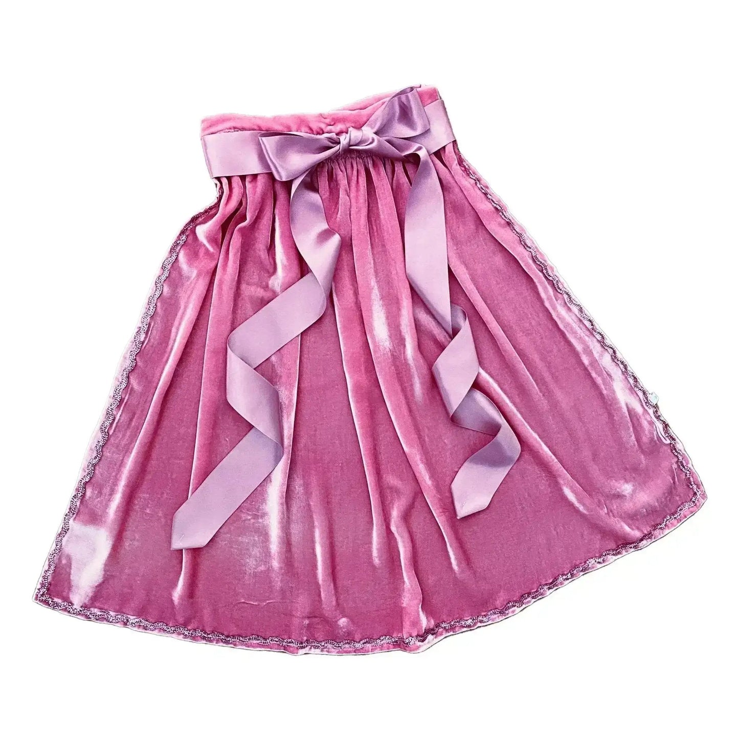 Damen Dirndlschürze Samt