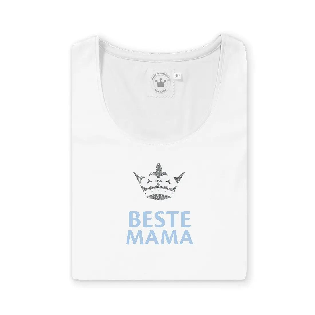 Damen T-Shirt Muttertag Beste Mama Krone - Kaufhaus des Südens