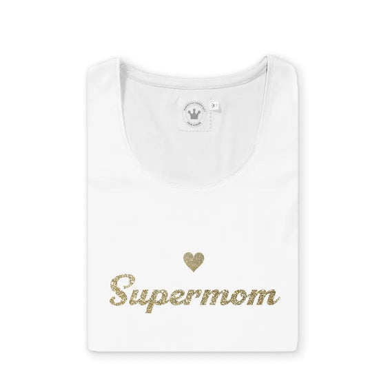 Damen T-Shirt Muttertag Supermom