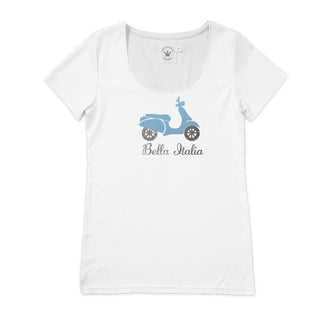 
                    
                      Damen T-Shirt Vespa Bella Italia
                    
                  