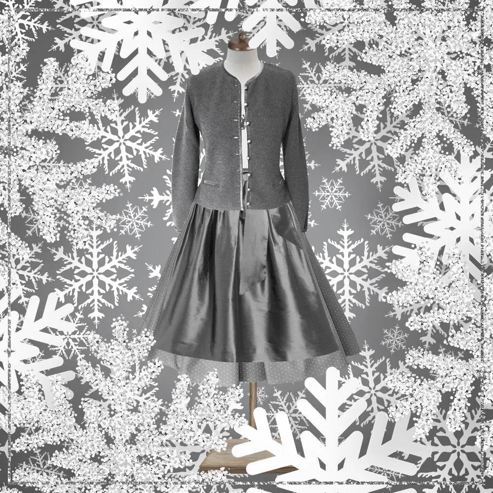 Damen Winterdirndl Bergkristall