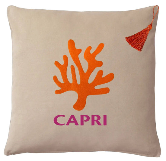 Deko Kissen Samt Capri Märchenwerkstatt