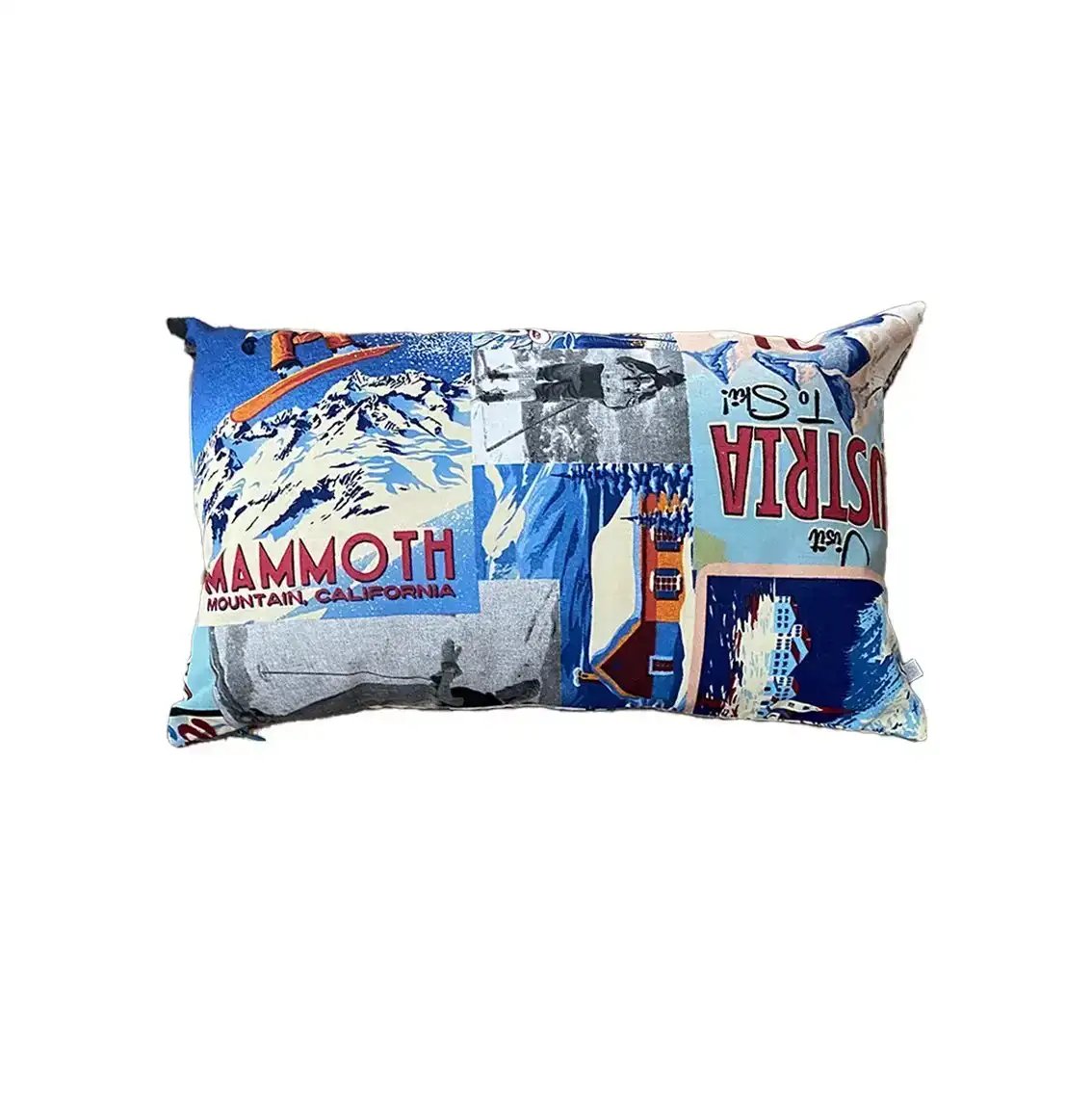 Deko Kissen St.Moritz blau