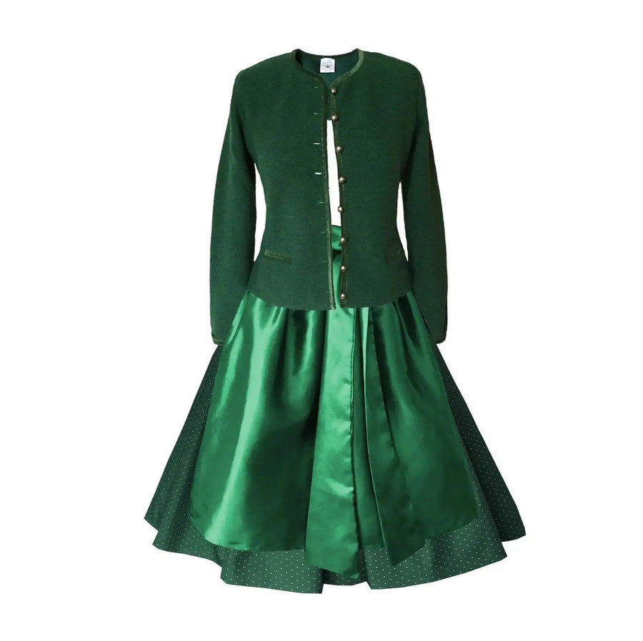 Dirndlschürze Midi Taft Uni