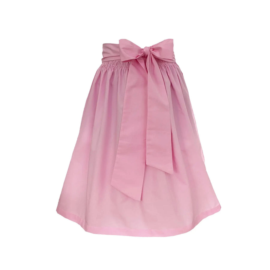 Dirndlschürze Midi Uni rosa