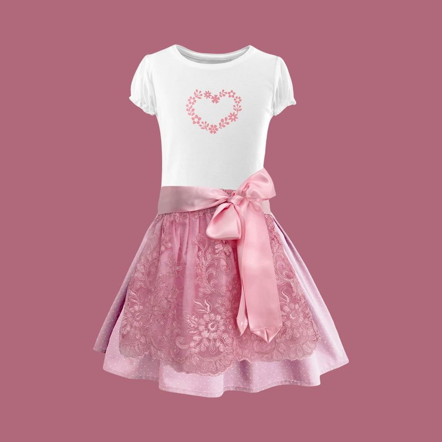 Mädchen Dirndl Princess rosa Märchenwerkstatt