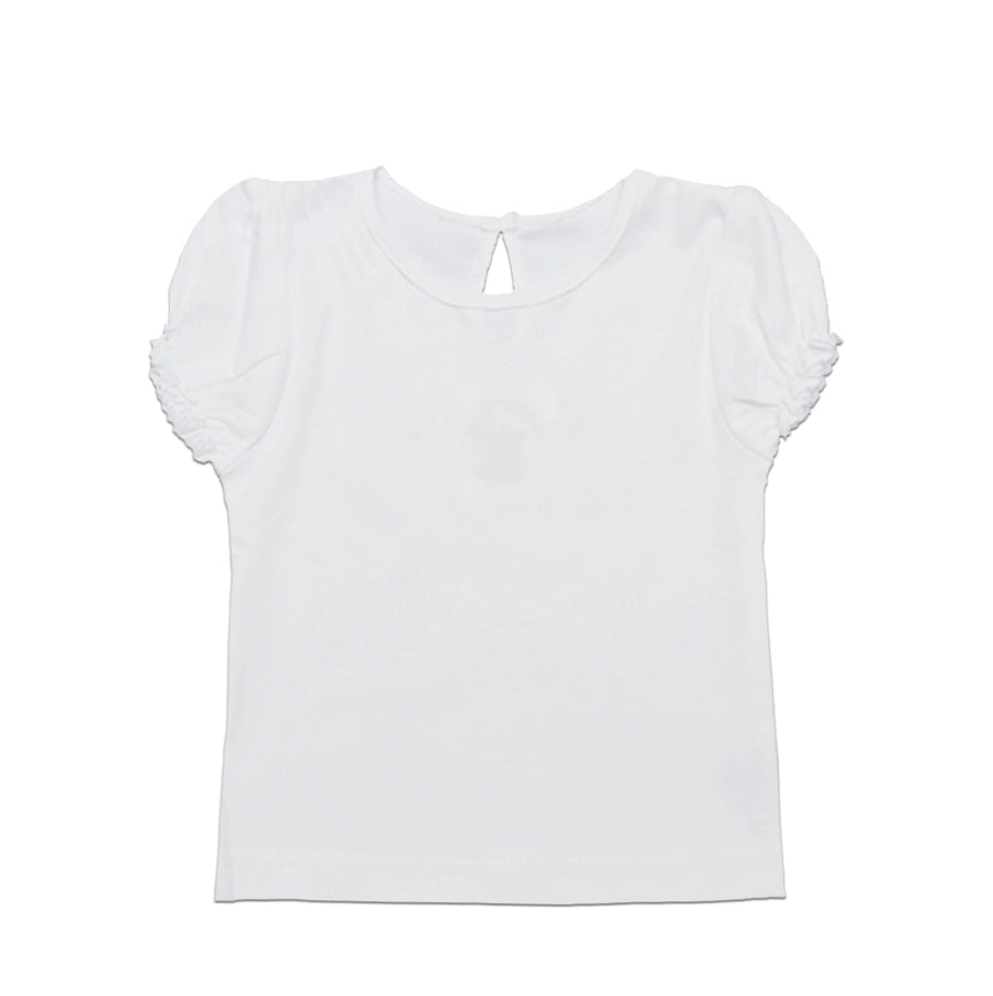 Personalisiertes Mädchen Baby T-Shirt Märchenwerkstatt