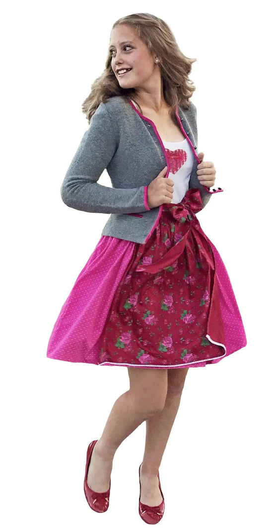 Teenager Dirndl Rosenkönigin